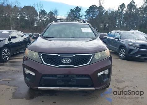2012 Kia Sorento Sx V6 z USA, uszkodzony, nr VIN 5XYKWDA25CG207299